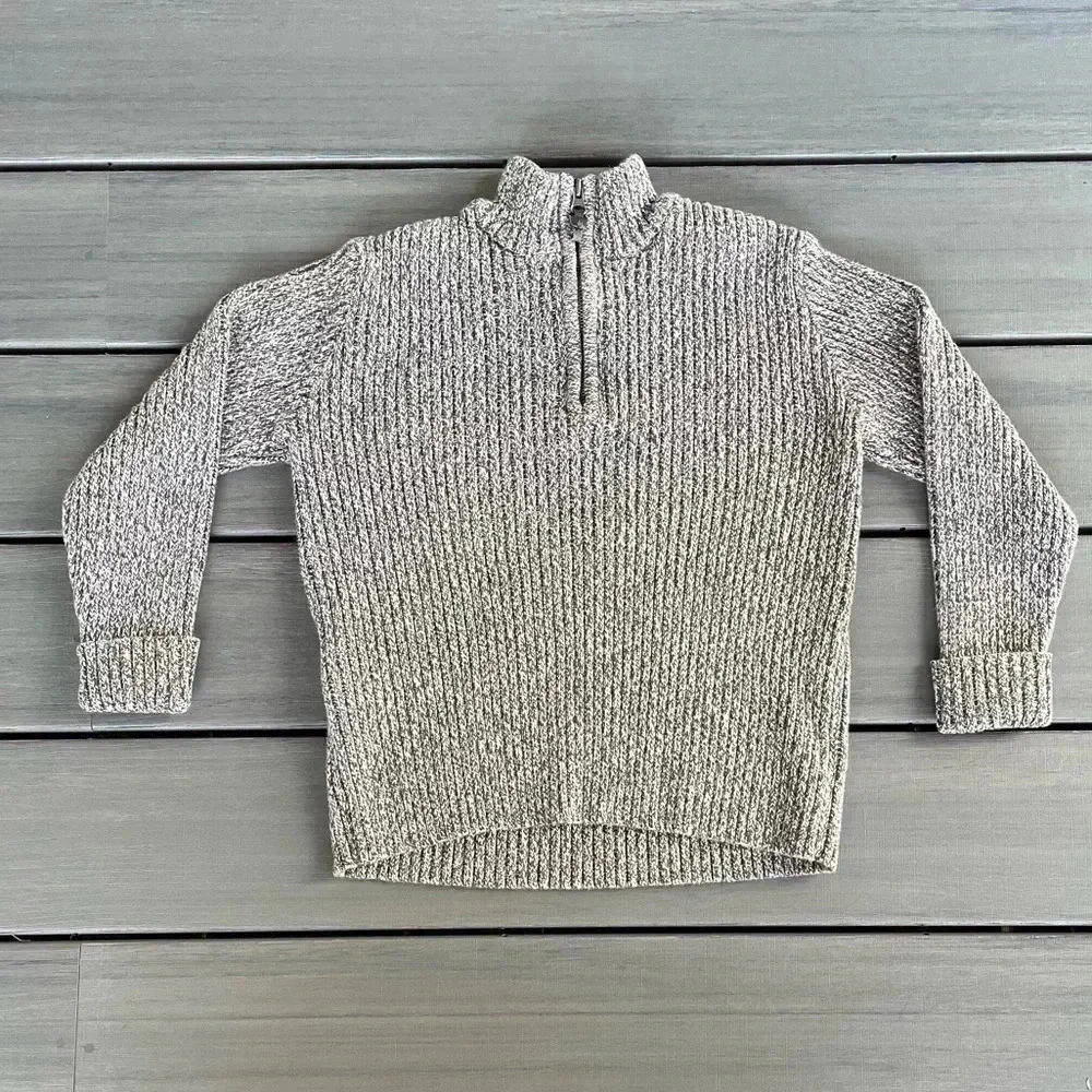 Gap Kids Quarter Zip Pullover Sweater Size M‎ 8-10